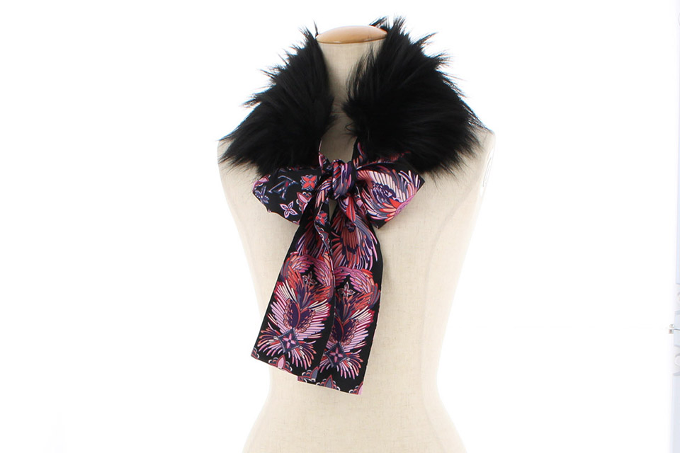 バンドー フリュール スカーフ マフラー フォックス M71808