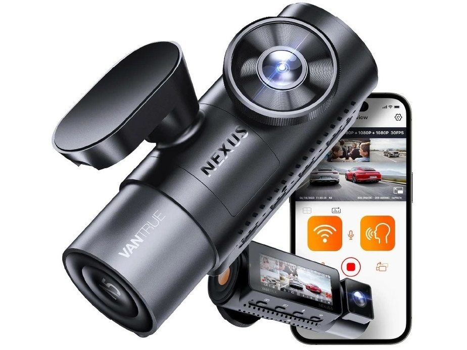 4つのカメラで全方位録画！次世代ドライブレコーダー「VANTRUE N5