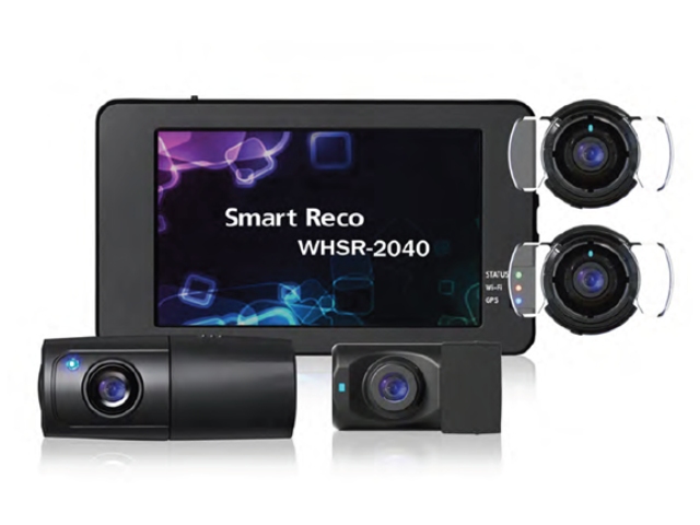 4カメラ全方向録画で死角ナシ！ドライブレコーダー“スマートレコ”新