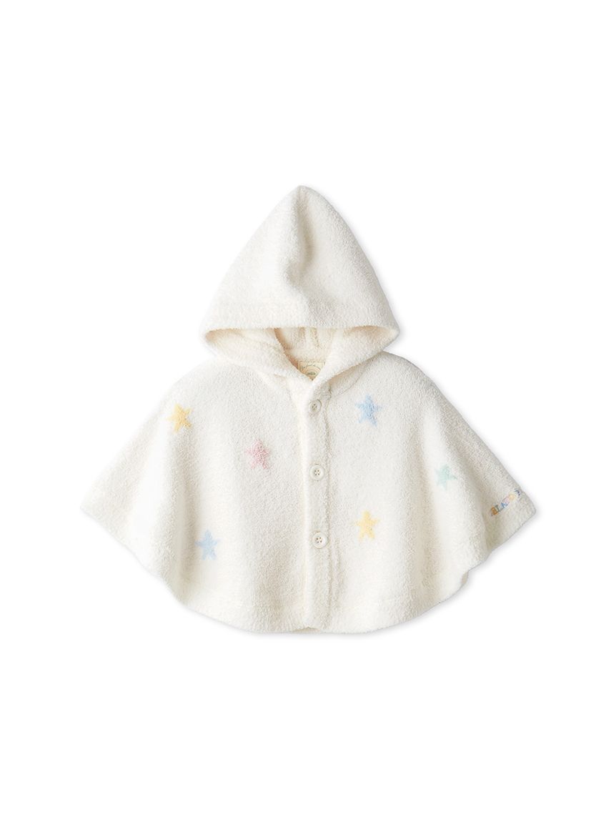 BABY】エアリーモコカラフルスターポンチョ(ポンチョ・パーカ)｜ルーム