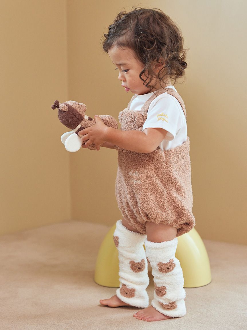 BABY】ベビモコはちみつベアロンパース(ロンパース)｜ルームウェア