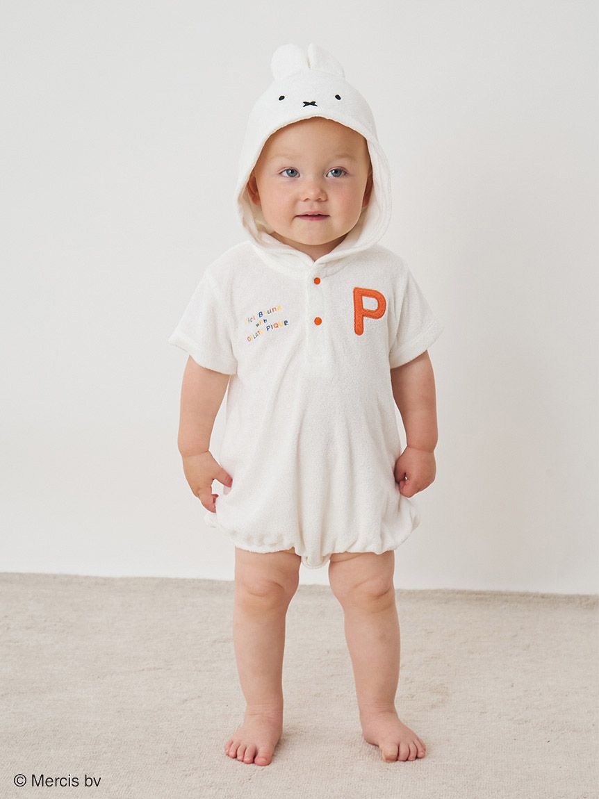 Dick Bruna】【BABY】miffy パイルロンパース(ロンパース)｜ルーム