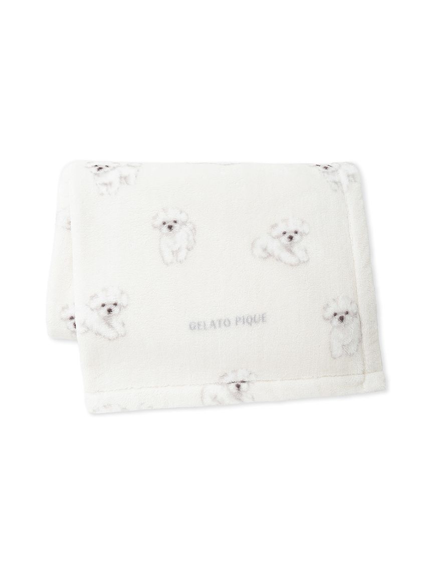 Sleep】DOG柄 プリント毛布(ブランケット・タオルケット)｜ルーム