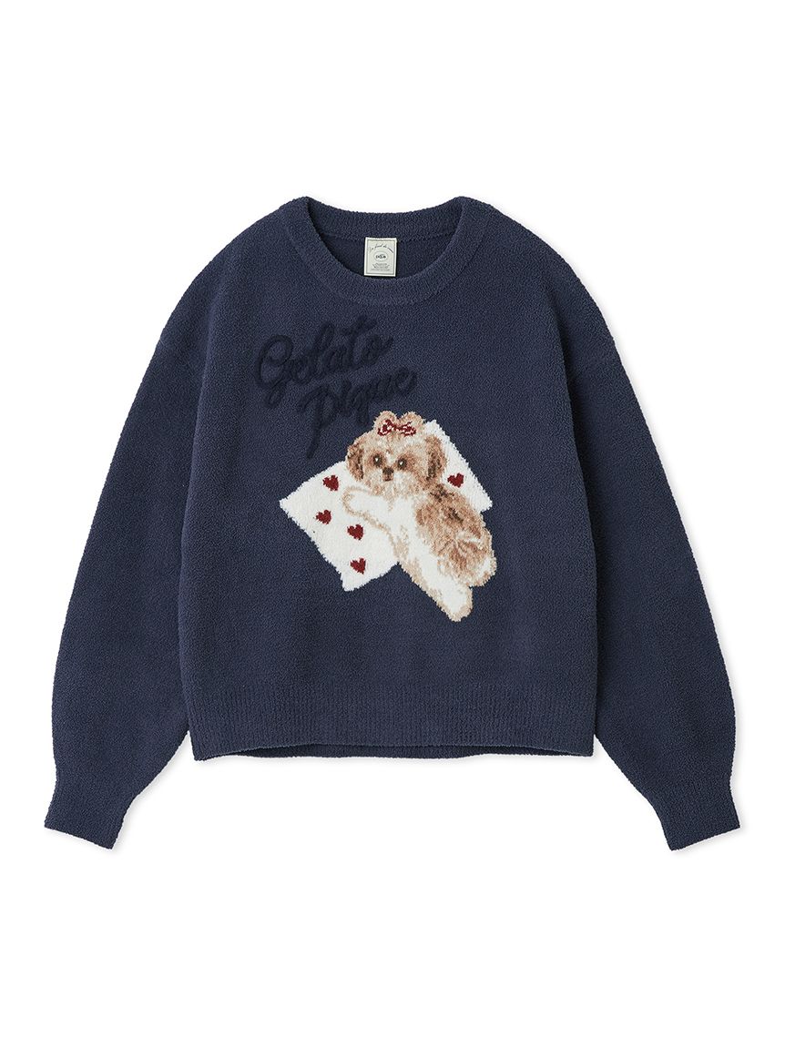 シーズージャガードプルオーバー(ニットプルオーバー)｜ルームウェア