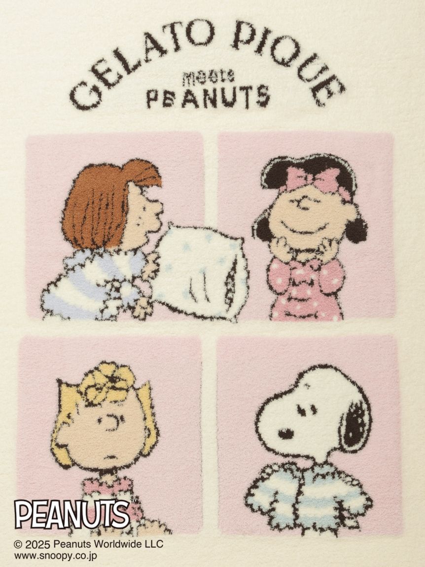 PEANUTS】オリジナルアートブランケット(ブランケット)｜ルームウェア