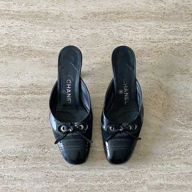Chanel vintage bow heeled - Gem
