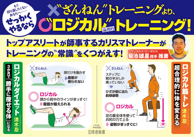 ロジカルダイエット 3か月で「勝手に痩せる体」になる』清水忍 | 幻冬舎