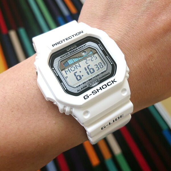 G-SHOCK ホワイト 白 カシオ Gショック 腕時計 G-LIDE GLX-5600-7JF