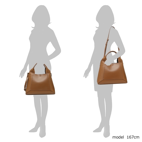 フルラ ハンドバッグ ショルダーバッグ ジルダ Lサイズ ブラウン