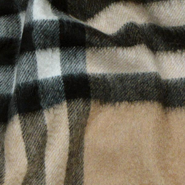バーバリー BURBERRY マフラー チェック カシミア100％ レディース