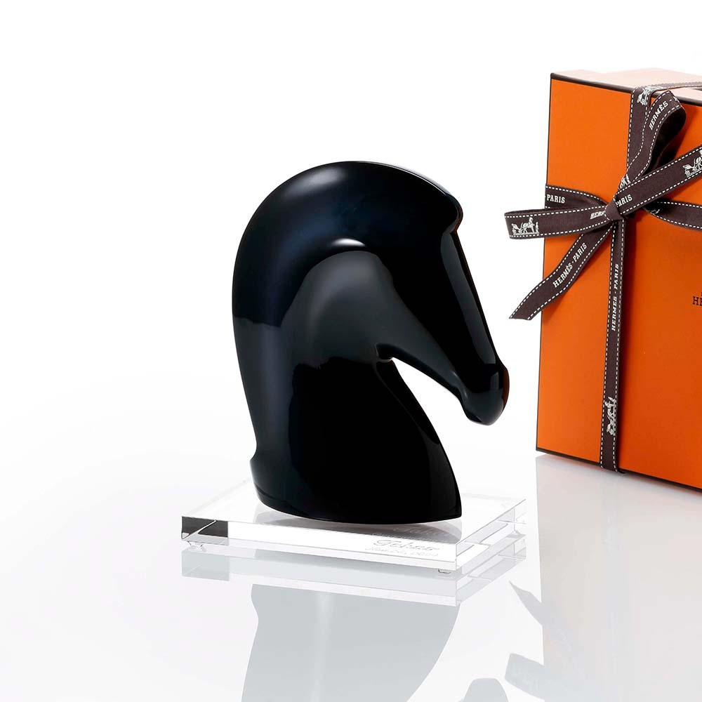 HERMES エルメス ぺーパーウェイト サマルカンド インディゴ