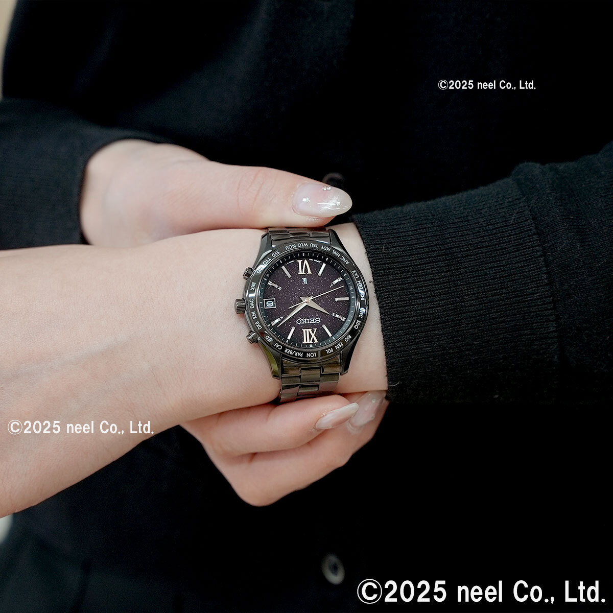 セイコー ルキア SEIKO LUKIA 電波 ソーラー 限定モデル 腕時計 メンズ