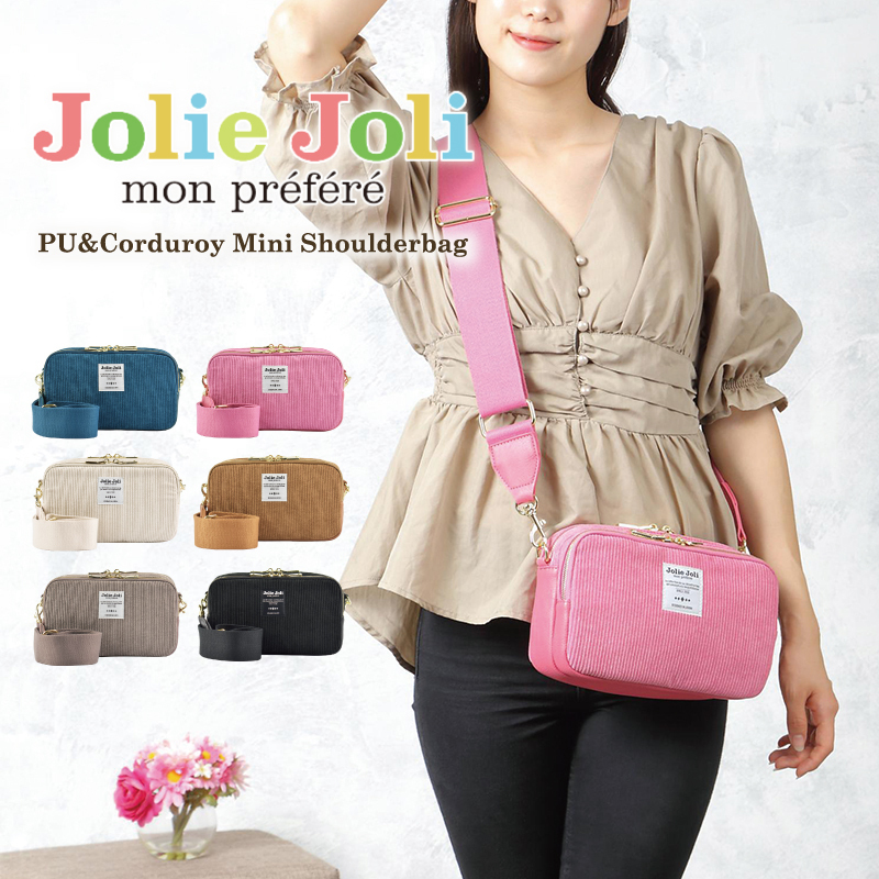Jolie Joli 】ジョリージョリ ショルダーバッグ レディース ミニバッグ