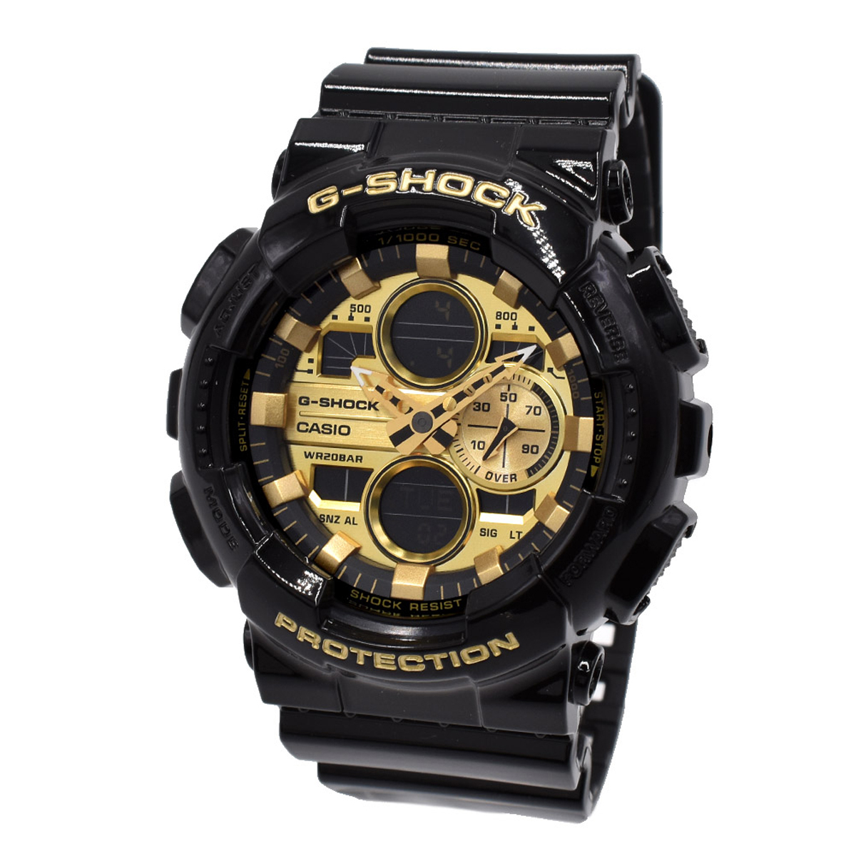 カシオ CASIO 腕時計 G-SHOCK Gショック GA-140GB-1A1 ANALOG-DIGITAL