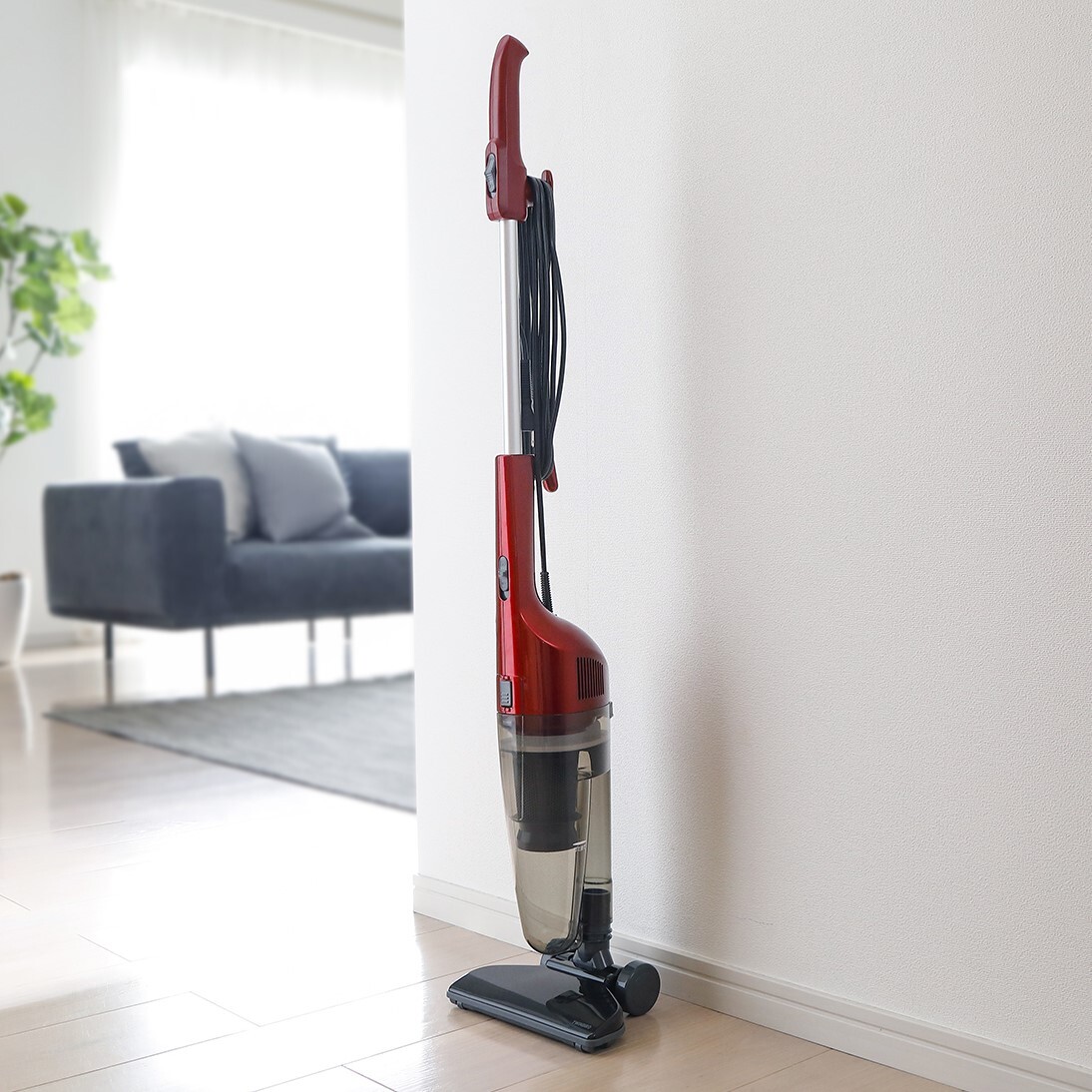 公式】サイクロンスティック型クリーナー TC-5134R | ツインバード