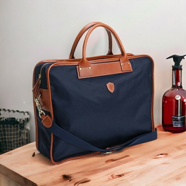 フェリージ ブランド ブリーフケース メンズ ナイロン レザー イタリア