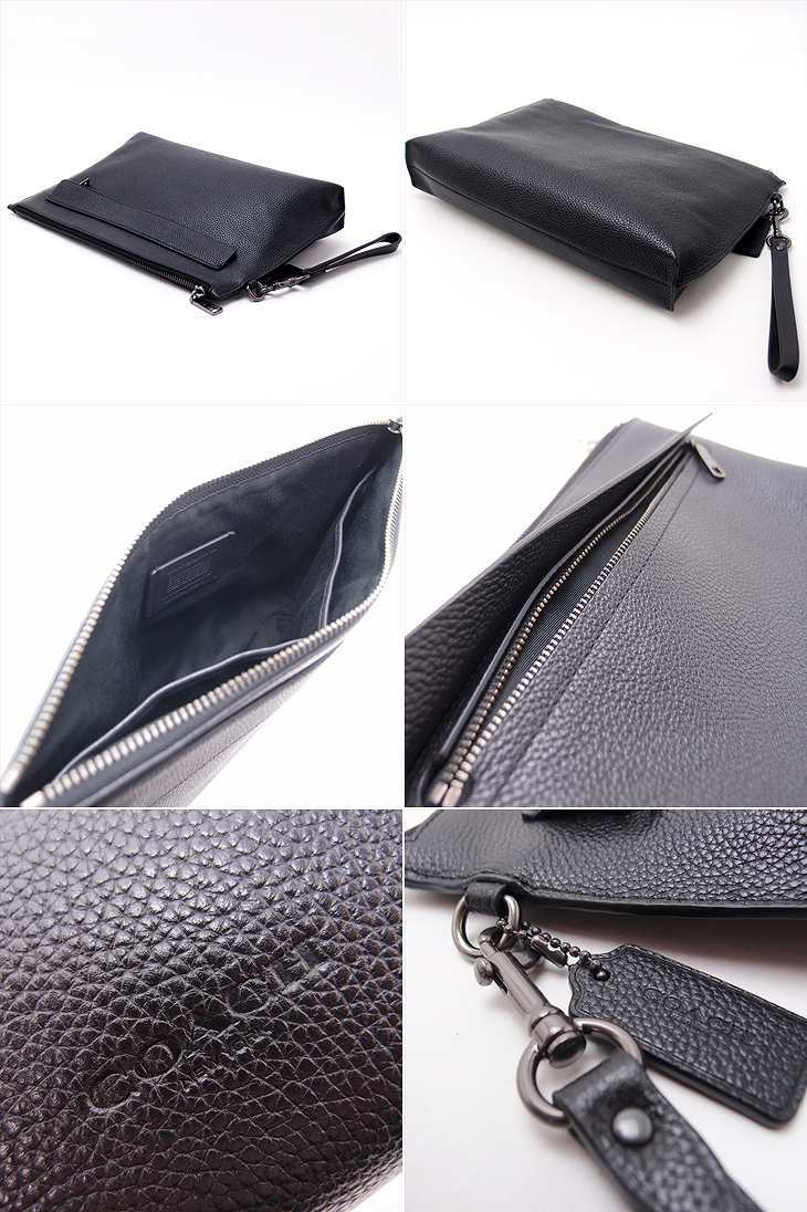 コーチ COACH メンズ バッグ セカンドバッグ クラッチバッグ ポーチ