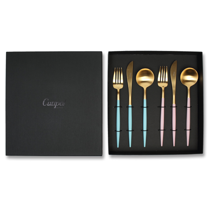 国内正規取扱店 クチポール Cutipol カトラリー【GOA ターコイズ