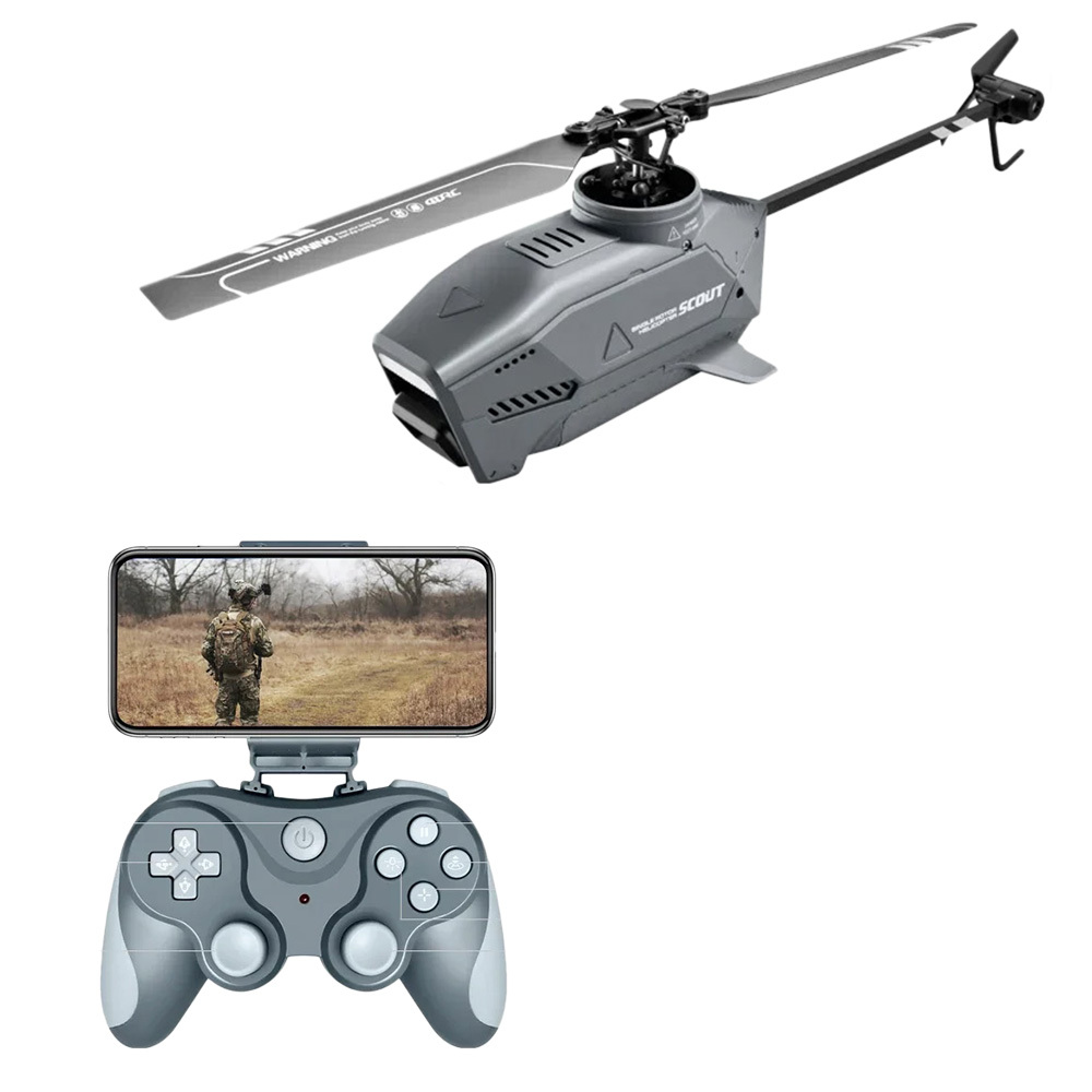 カメラ付き ミニ ヘリコプター 【基本セット＋VR】 ラジコン ドローン