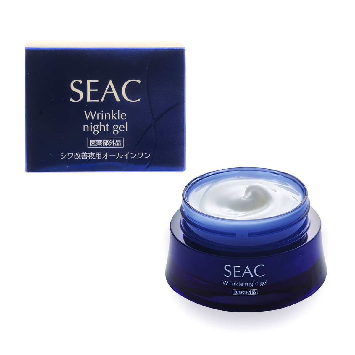 SEAC シーク 化粧品 コスメ 夜用オールインワンジェル 50g スキンケア