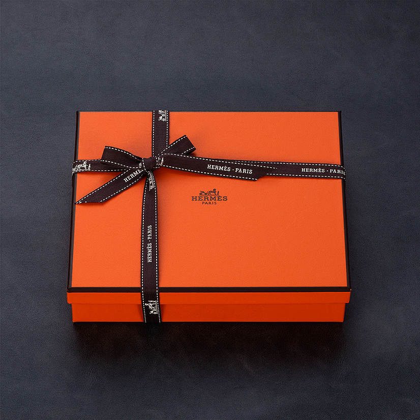 HERMES エルメス モザイクヴァンキャトル プラチナ 23cm カレ プレート