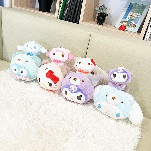 サンリオ ハローキティ なかよちおむちゅ くま ぬいぐるみ S