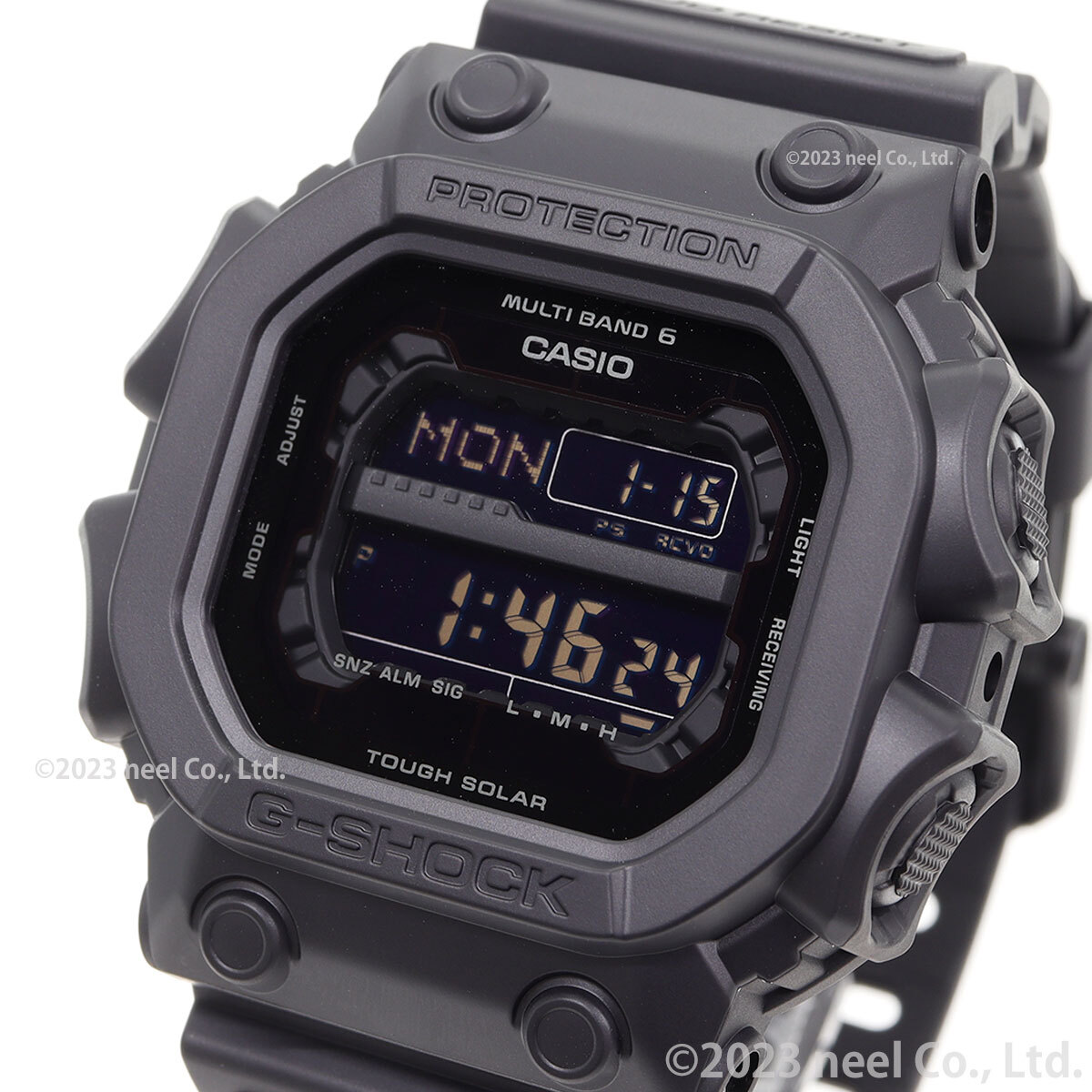 G-SHOCK 電波 ソーラー 電波時計 ブラック タフソーラー 腕時計 メンズ