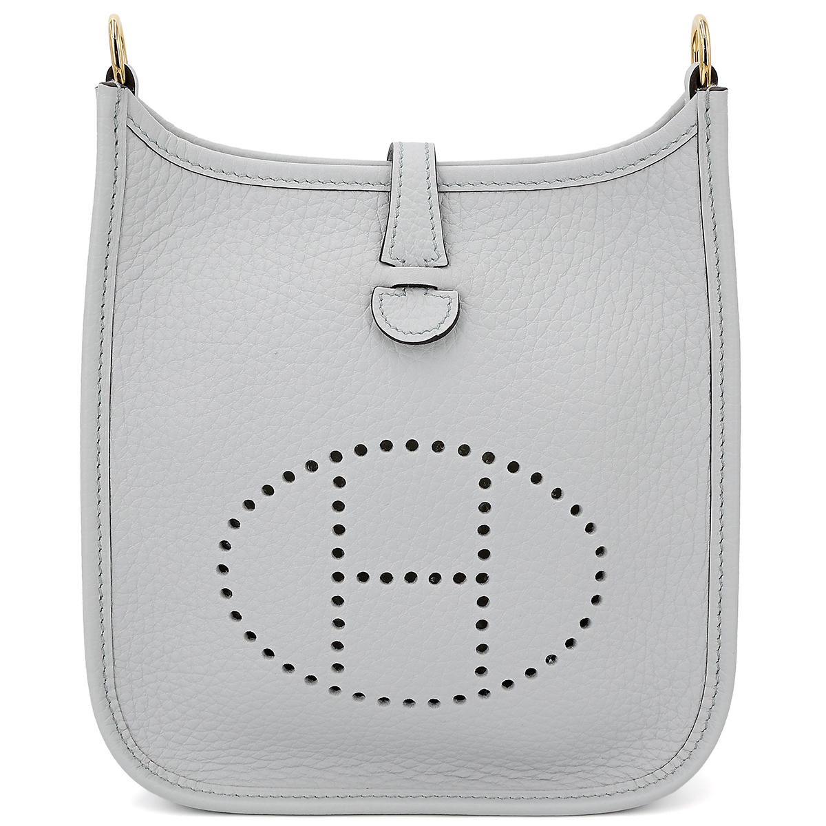 ランク N 新品 HERMÈS エルメス エブリン TPM ブルーペール トリヨン