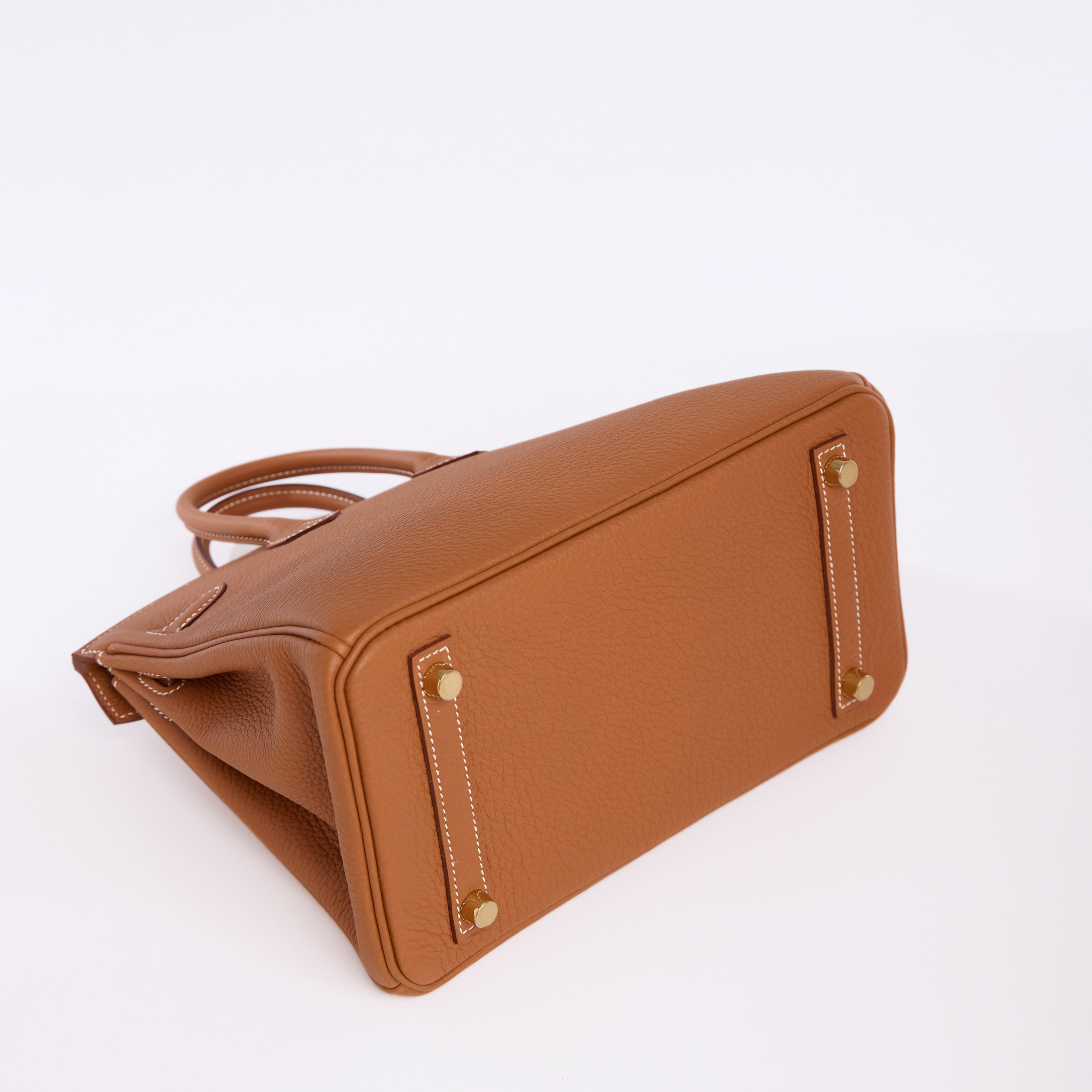 Brand New ( Rank N ) HERMÈS Birkin 25 Gold (37) Togo Gold hardware