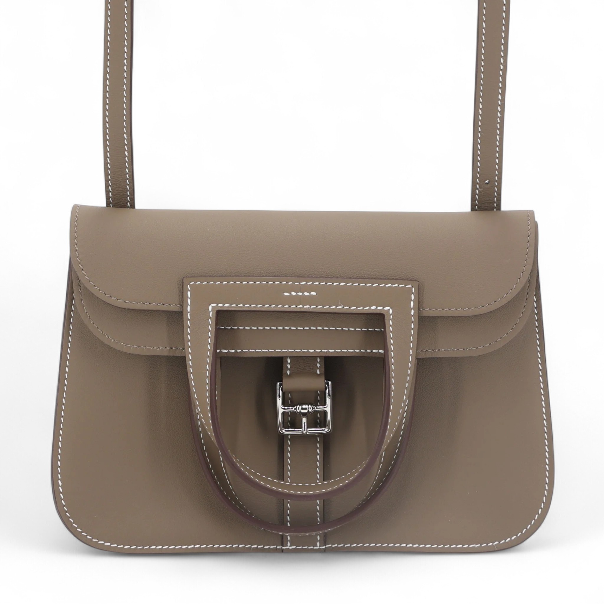 ランク N 新品 HERMÈS エルメス アルザンミニ エトゥープ (18