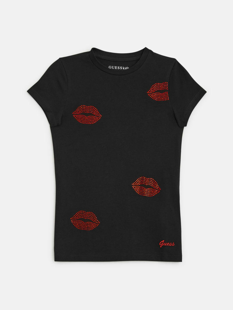 Eco Lolo Lip Tee (7-14) | GUESS Factory