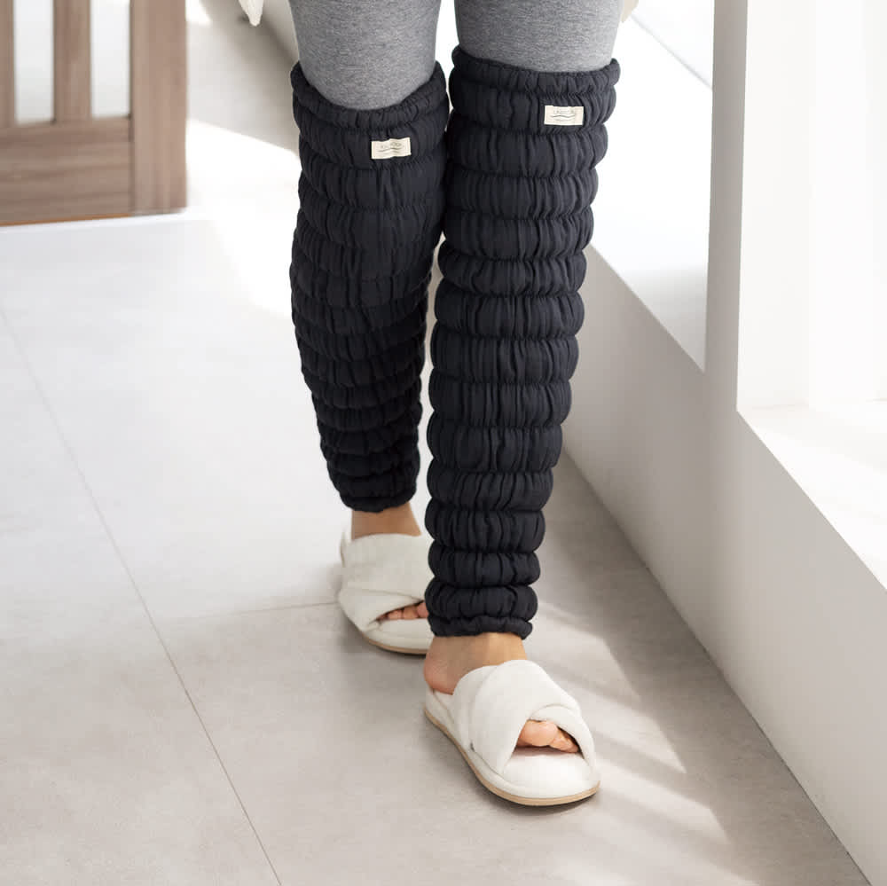 イオンドクター ロングレッグウォーマー 2本組 通販 - ディノス