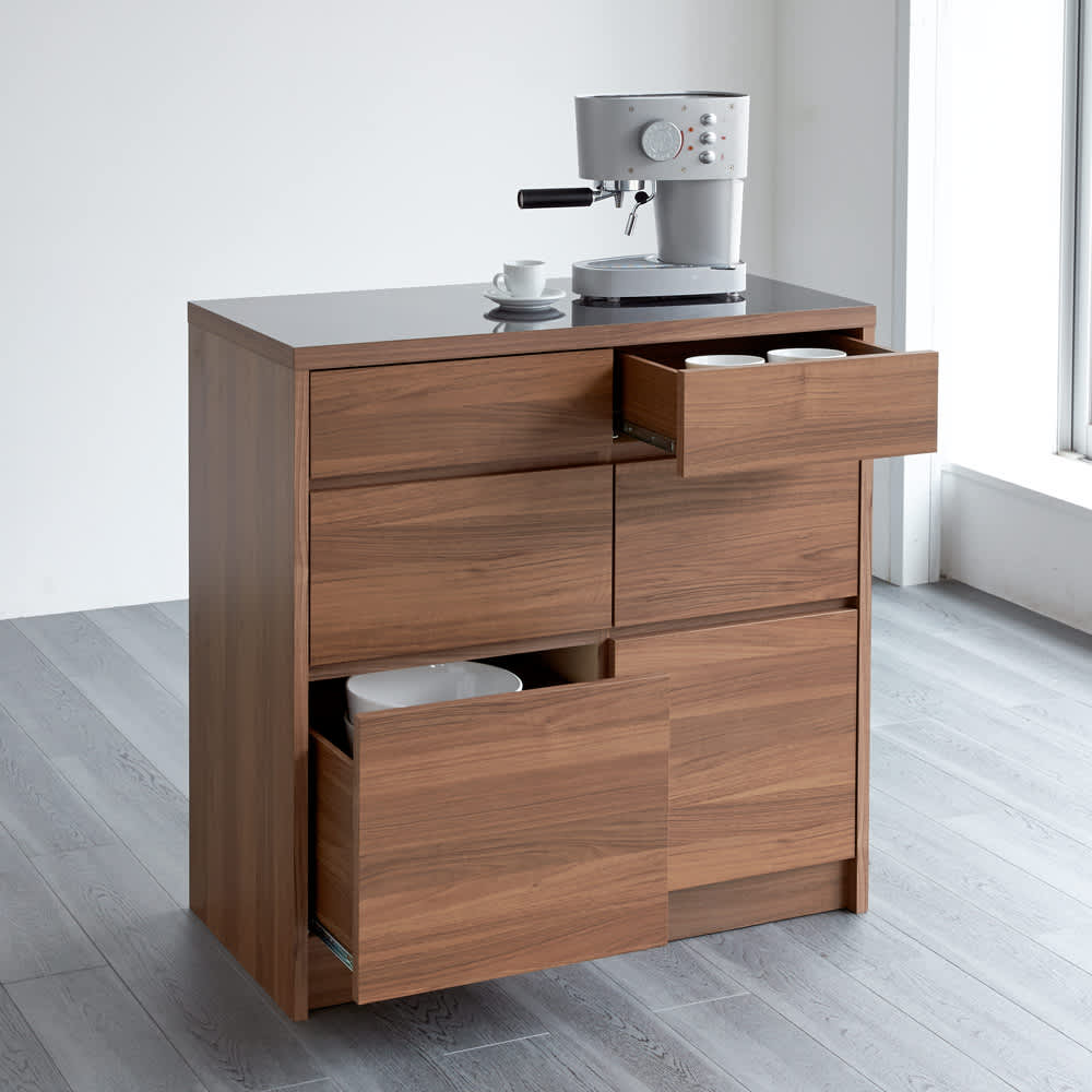 Granite/グラニト アイランド間仕切りキッチンカウンター幅90cm