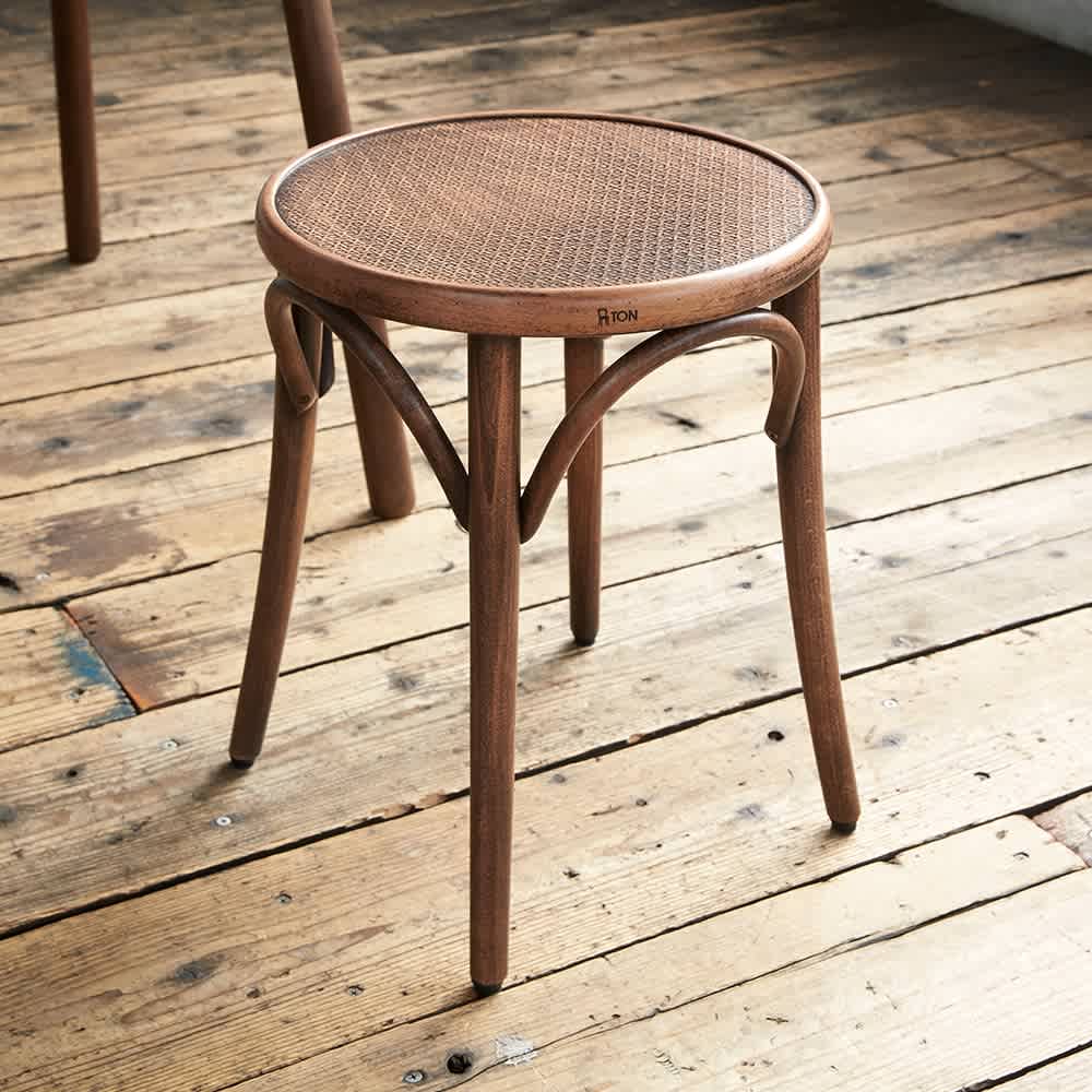 Salon de Chelsea様 アンティーク調 マカロン スツール ブラック Salon