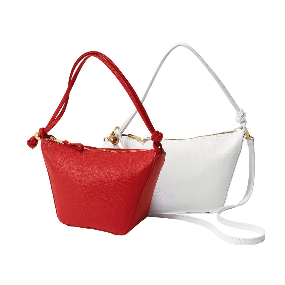 LAURA DI MAGGIO（R）/ラウラ ディ マッジオ レザー2WAYバッグ