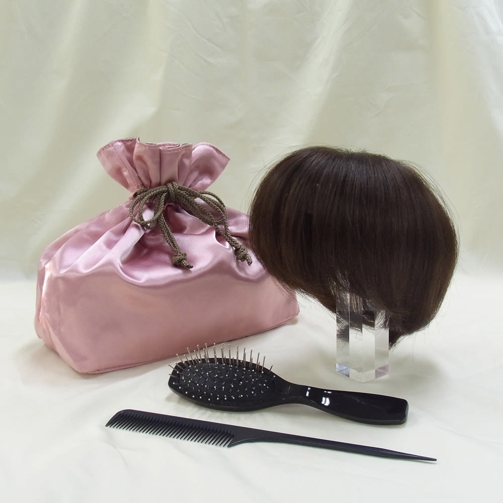 旧モデル】人毛100％部分ウィッグ （ショート） 通販 - ディノス