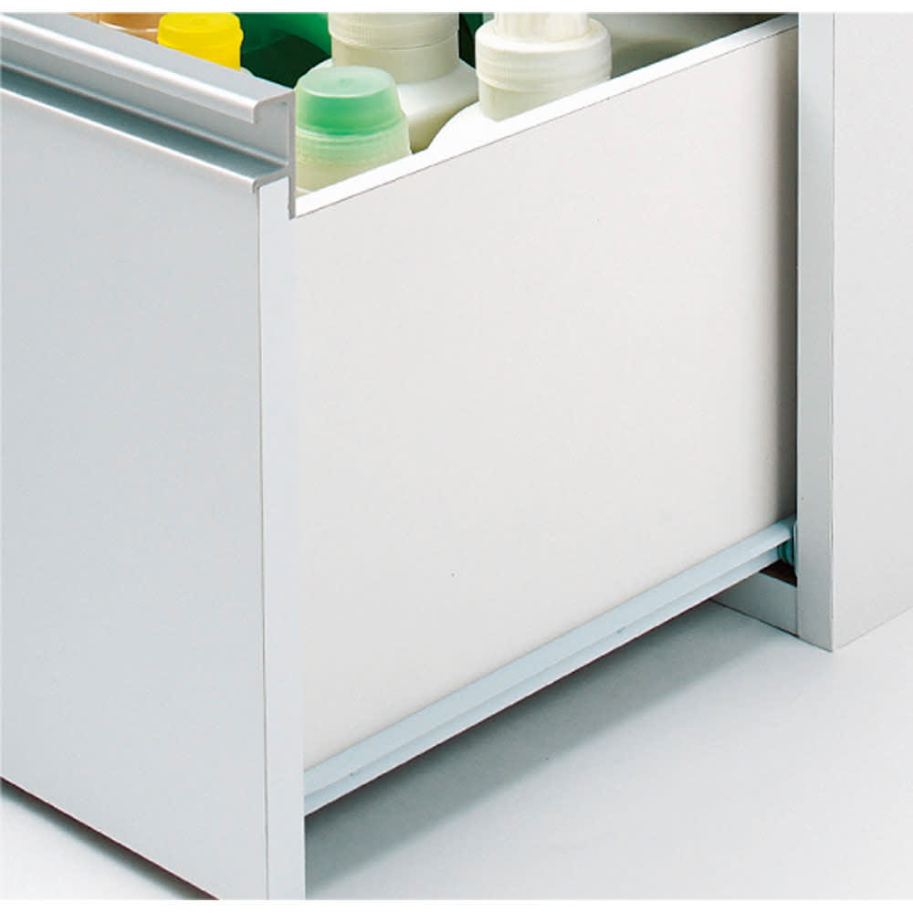 組立不要 収納物に優しい サニタリーすき間チェスト 幅25cm 通販