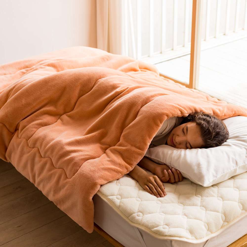 ディノス限定販売】ヒートループ（R）ハイパー 中わた入り発熱毛布