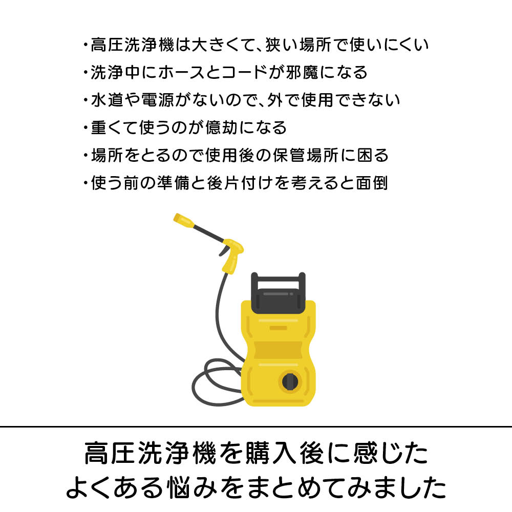 充電式コンパクト洗浄機 SPICERR/スパイサー【ポケッタブル洗浄機 PHP