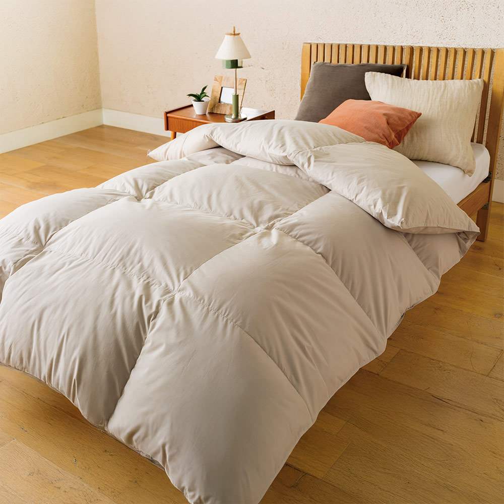 リサイクル羽毛掛け布団〈reumo/リウモ〉 増量タイプ 通販 - ディノス