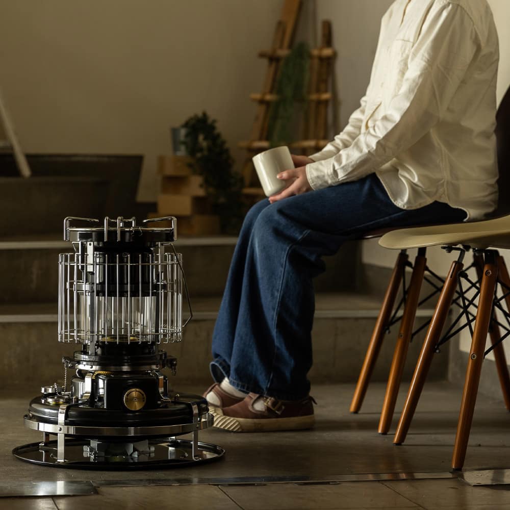 Aladdin/アラジン 石油ストーブ「ブルーフレーム クッカー」 ブラック