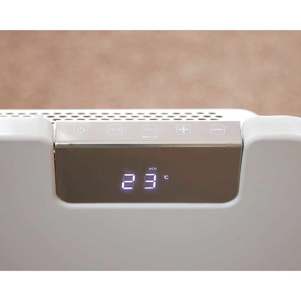 ここぽか セラミックファンヒーター 800W 試運転のみ使用 ここぽか