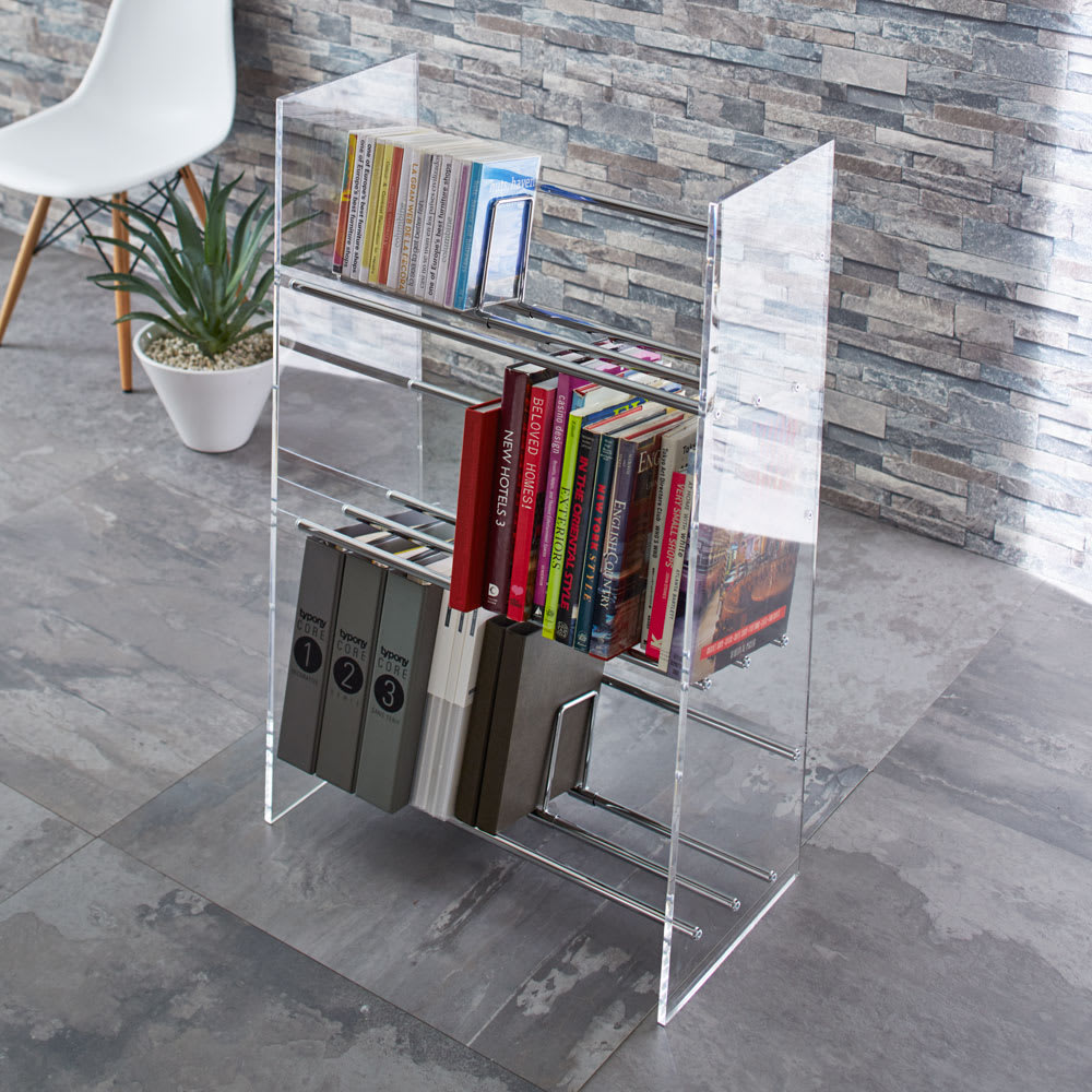 Lumiere/ルミエル クリアブックシェルフ 幅62cm 通販 - ディノス