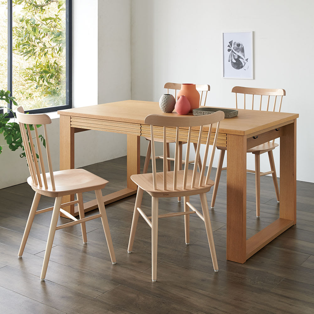 ウィンザーチェア（ベーシックカラー）曲げ木ダイニングチェア［チェコ