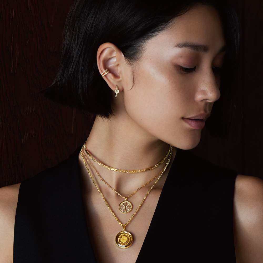 K18 マグネット ネックレス兼ブレスレット 通販 - ディノス