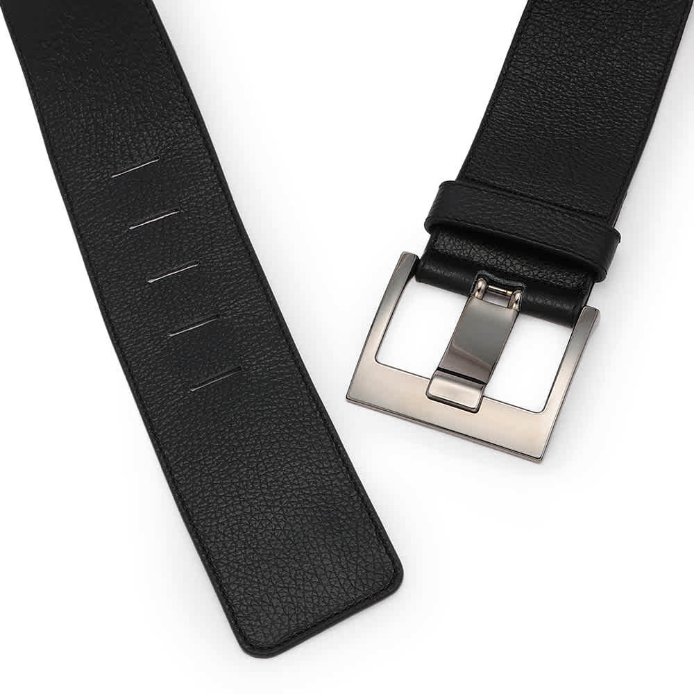 Gianni Pizzini/ジャンニピジーニ レザーワイドベルト（イタリア製