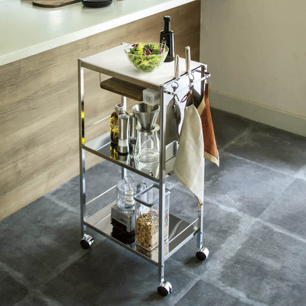 人工大理石天板キッチン作業台 幅48cm 通販 - ディノス