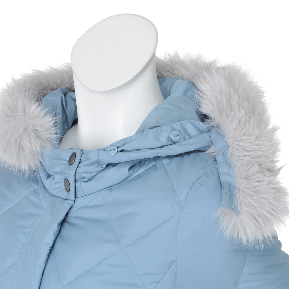 フェイクファー付き ロングダウンコート 通販 - ディノス