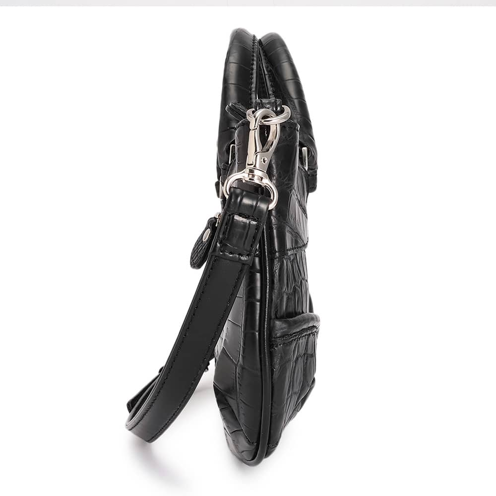 Laquju／ラクジュ マットクロコダイル 2WAY ショルダーバッグ 通販