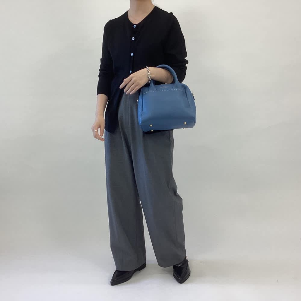 CHRISTIAN VILLA/クリスチャンヴィラ ステッチ レザーバッグ